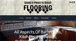 Desktop Screenshot of dprflooring.com